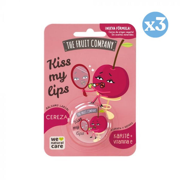 Pack 3x - Kirsch Lippenbalsam - The Fruit Company - The Fruit Company - 1