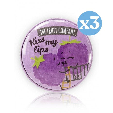 Pack 3x - Lippenbalsam Moosbeeren- The Fruit Company - The Fruit Company - 1