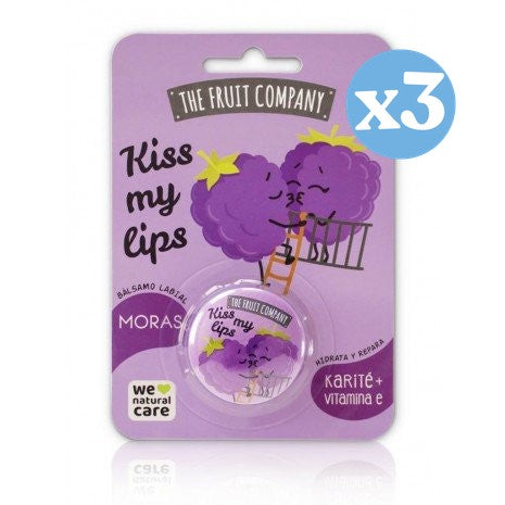 Pack 3x - Lippenbalsam Moosbeeren- The Fruit Company - The Fruit Company - 3