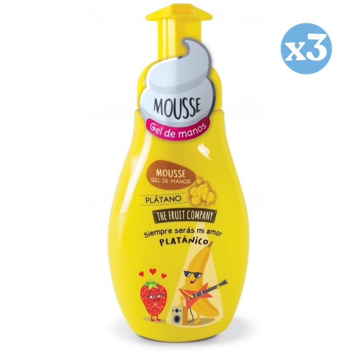 Pack 3x - Bananen-Handgel-Schaum - The Fruit Company - The Fruit Company - 1