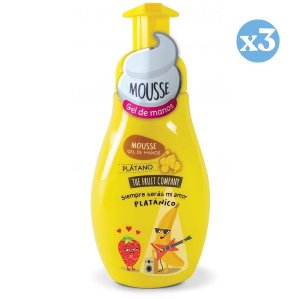 Pack 3x - Bananen-Handgel-Schaum - The Fruit Company - The Fruit Company - 1