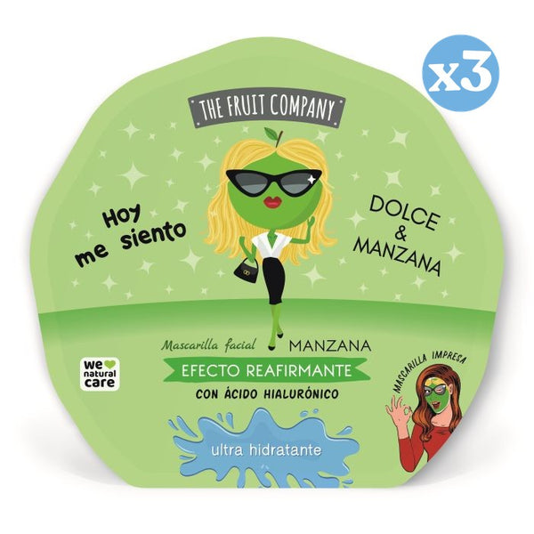 Pack 3x - Apfelmaske - The Fruit Company - The Fruit Company - 1