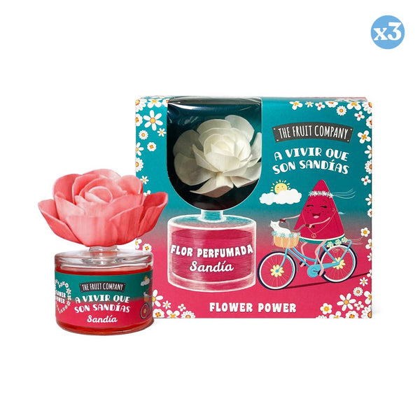 Pack 3x - FLOR FLOWER POWER WASSERMELONE 50ML TFC - The Fruit Company - 1