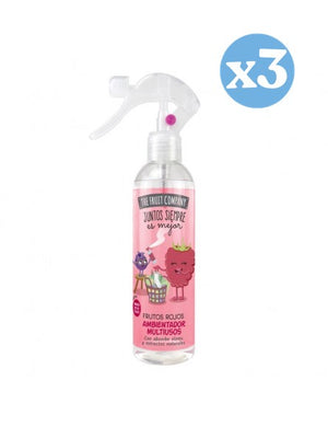 Pack 3x - Mehrzweck-Fruchtaromatischer Raumspray - The Fruit Company - 1