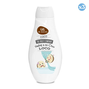 3er-Pack - Kokosnuss-Duschgel 600 ml TFC - The Fruit Company - 1