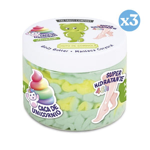 Pack 3x - GUMMIBÄRCHEN-KÖRPERBUTTER 250GR TFC - The Fruit Company - 1