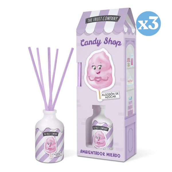 Pack 3x - Zuckerwatte Mikado 40ml - Candy Edition - The Fruit Company - 1