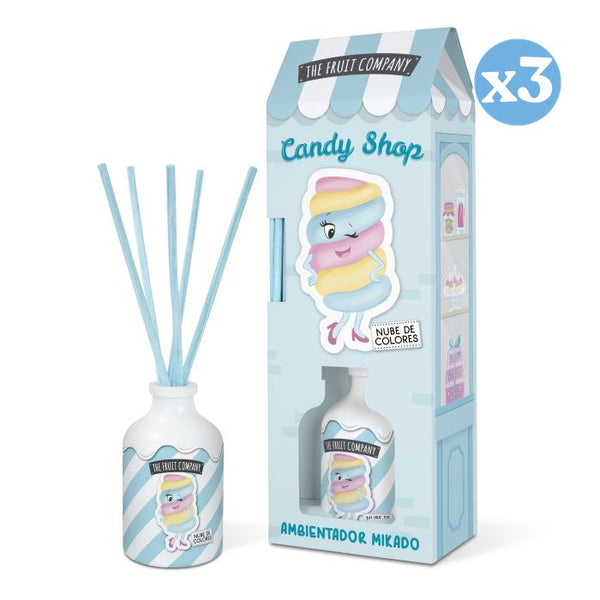 Pack 3x - Mikado Farbwolke 40ml - Candy Edition - The Fruit Company - 1