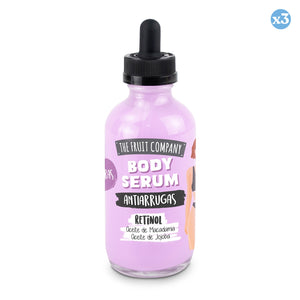 3er Pack - KÖRPERSERUM MIT RETINOL SPEZIELLER AUSSCHNITT - HEIDELBEEREN 118 ML TFC - The Fruit Company - 2