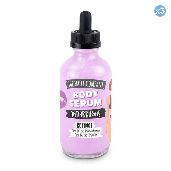 3er Pack - KÖRPERSERUM MIT RETINOL SPEZIELLER AUSSCHNITT - HEIDELBEEREN 118 ML TFC - The Fruit Company - 2