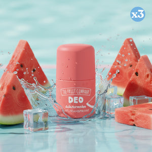 Pack 3x - DEO ROLL ON WASSERMELONE ANTITRANSPIRANT SOFT TOUCH - The Fruit Company - 2