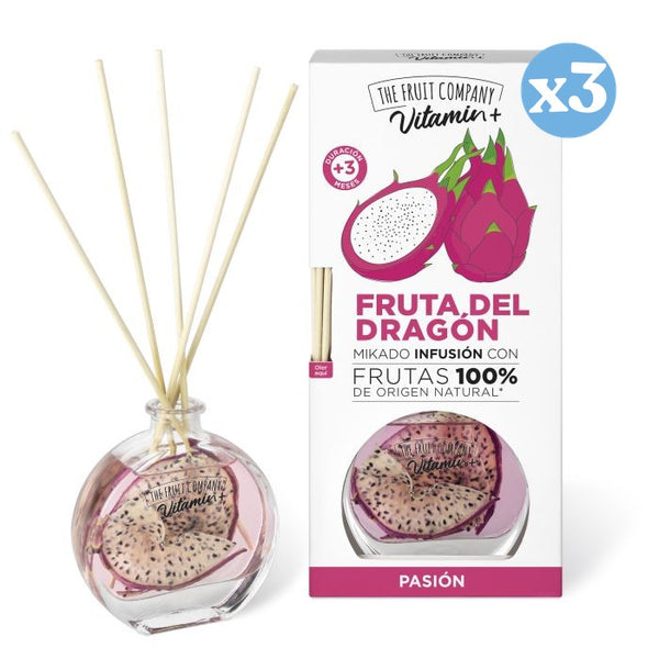 Pack 3x - Mikado Drachenfrucht Vitamin+ Infusion - The Fruit Company - 1