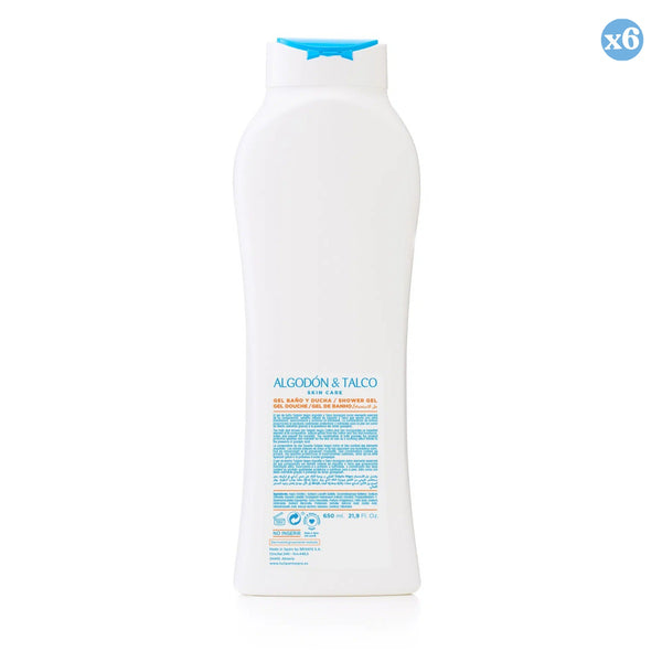 Pack 6x - Baumwoll- und Talkumpuder-Gel - Tulipan Negro - 3