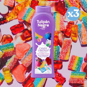 Pack 3x - Gel Candy Fantasy Gourmand Intensity - Tulipan Negro - 3