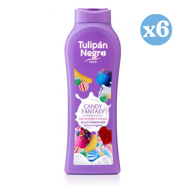 Pack 6x - Gel Candy Fantasy Gourmand Intensität - Tulipan Negro - 1