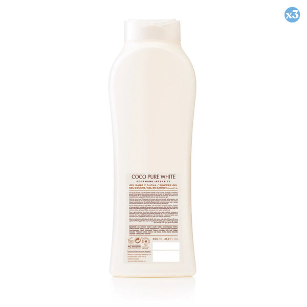 Pack 3x - Kokosnussgel Pure White - Tulipan Negro - 1