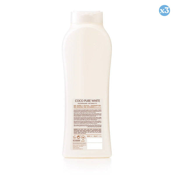 Pack 3x - Kokosnussgel Pure White - Tulipan Negro - 4