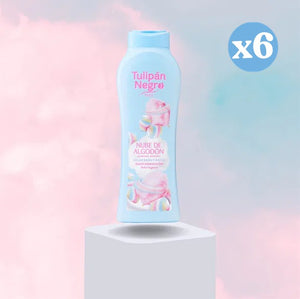 6er-Pack - Baumwolken-Gel - Tulipan Negro - 3