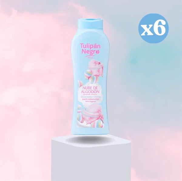 6er-Pack - Baumwolken-Gel - Tulipan Negro - 3