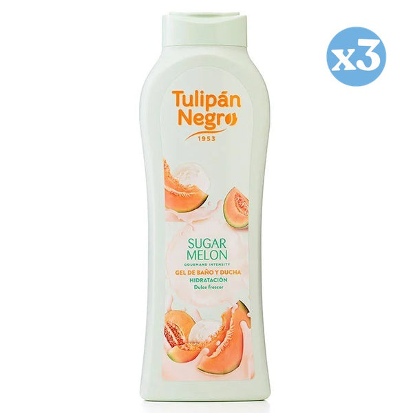 Pack 3x - Duschgel Zucker Melone - Tulipan Negro - 1