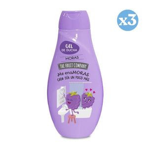 Pack 3x - Duschgel mit Brombeeren - The Fruit Company - 1