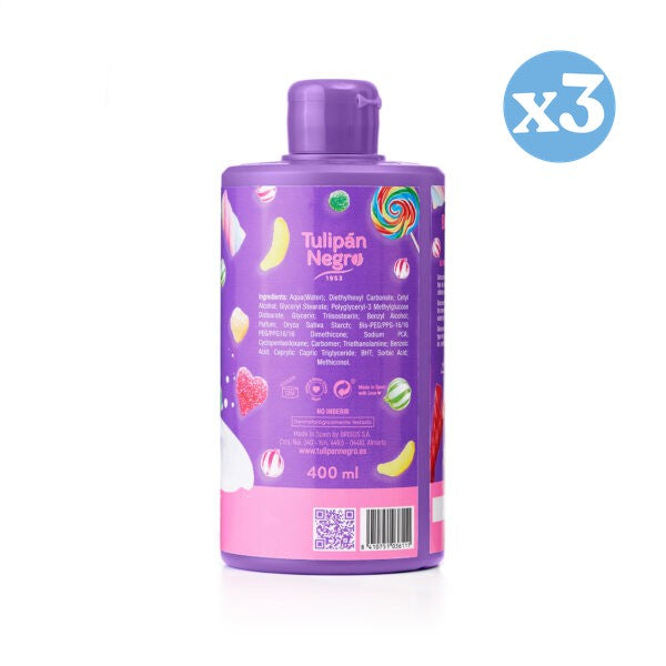 Pack 3x - Körperlotion Candy Fantasy - Tulipan Negro - 1