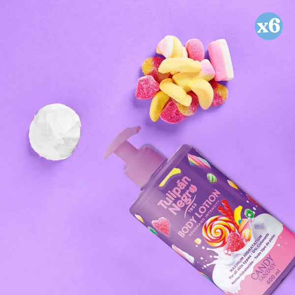 Pack 6x - Körperlotion Candy Fantasy - Tulipan Negro - 4