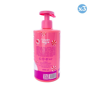 Pack 3x - Kuss Erdbeer und Sahne Körperlotion - Tulipan Negro - 4