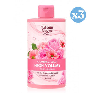 Pack 3x - Mizellares High Volume Shampoo - Tulipan Negro - 1