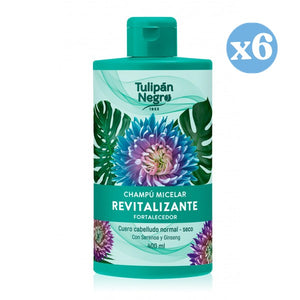 Pack 6x - Revitalisierendes Mizellen-Shampoo - Tulipan Negro - 1