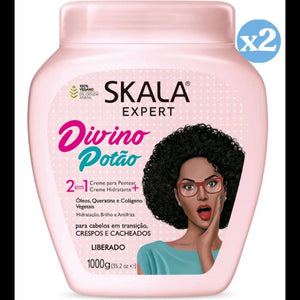 Pack 2x - GÖTTLICHE POTAO CONDITIONING CREAM 1000ML - Skala - 1