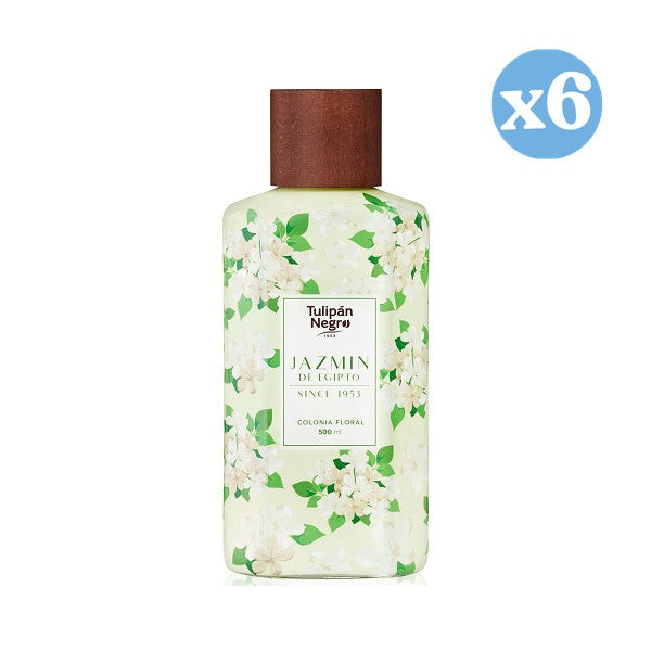 Pack 6x - Ägyptisches Jasmin-Blumenwasser: 500 ML - Tulipan Negro - 1