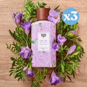 Pack 3x - Blumige Lilas aus Italien: 500 ML - Tulipan Negro - 2