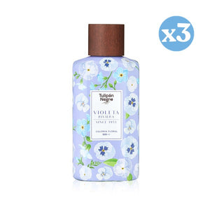 Pack 3x - Blumiges Veilchenduft: 500 ML - Tulipan Negro - 1