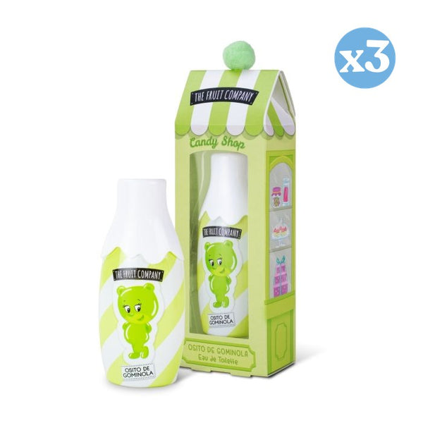 Pack 3x - Süße Edition Gummibärchen Parfüm - The Fruit Company - 1