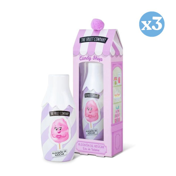 3er Pack - Candy Edition Zuckerwatte Parfüm - The Fruit Company - 1