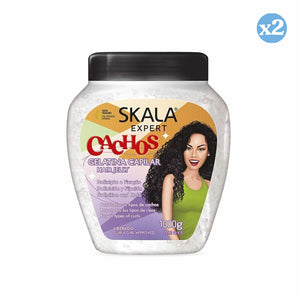 Pack 2x - Locken Haargelatine - 1000 ml - Skala - Skala - 1