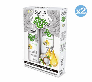 Pack 2x - Kokosnussöl Packung - Skala - 1