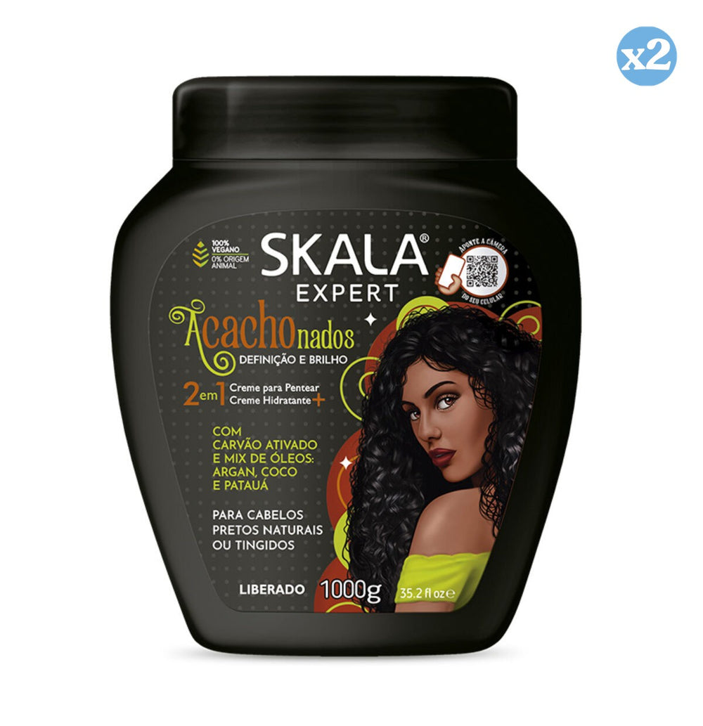 Pack 2x - CREAM CONDITIONER FOR CURLY HAIR 1000ML - Skala - 1