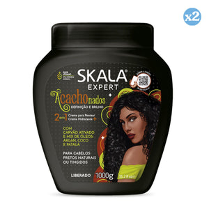 Pack 2x - CREAM CONDITIONER FOR CURLY HAIR 1000ML - Skala - 1