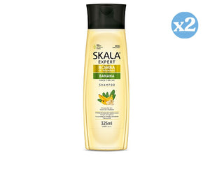 Pack 2x - Shampoo Vitaminbomben Banana 325 ml - Skala - 1