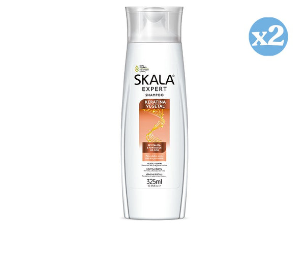 Pack 2x - Shampoo Vitamin-Keratin Boost 325ml - Skala - 1