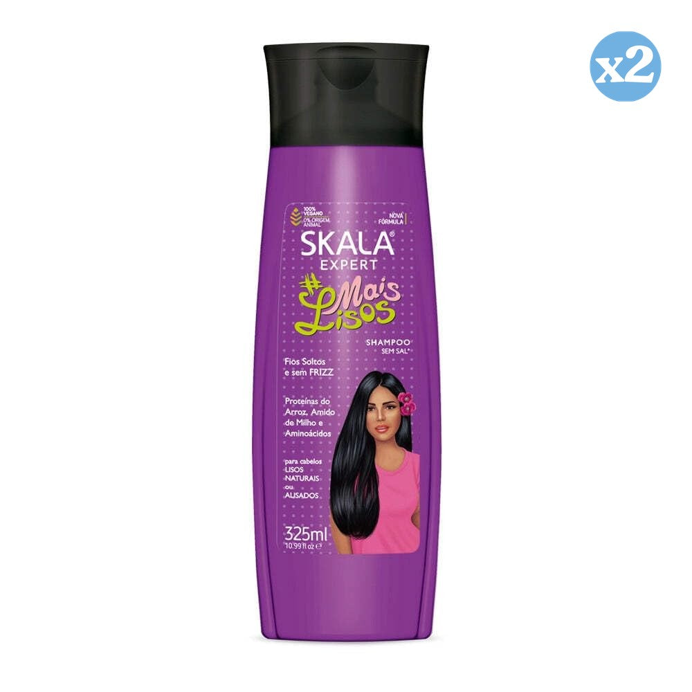 Pack 2x - Extra Glatt Shampoo 325 ml - Skala - 1