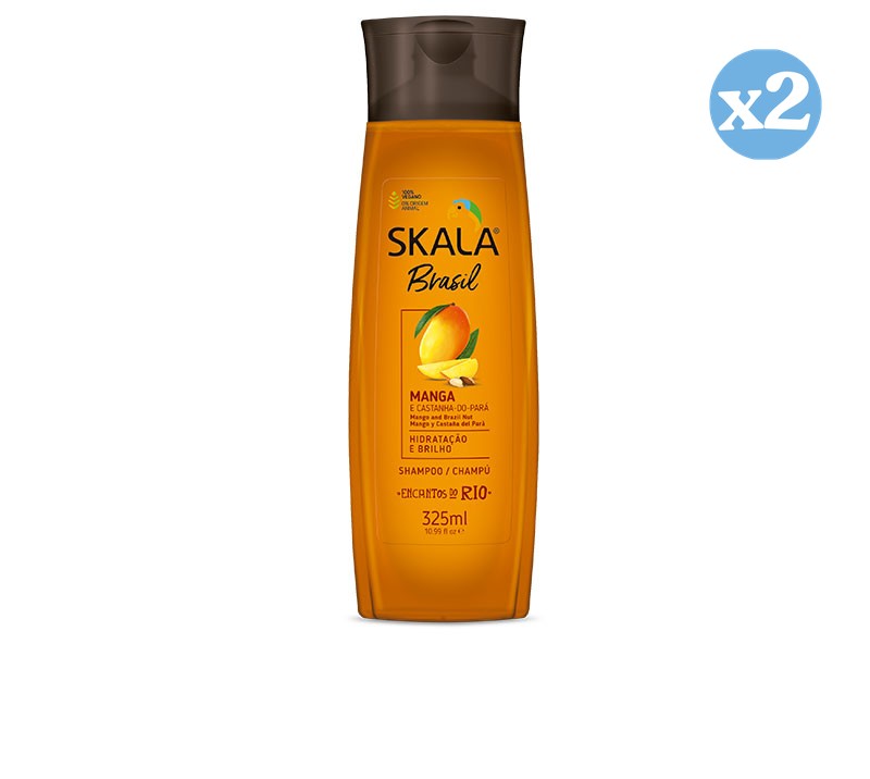 Pack 2x - Shampoo Manga und Castanha Do Para 325ml - Skala - 1