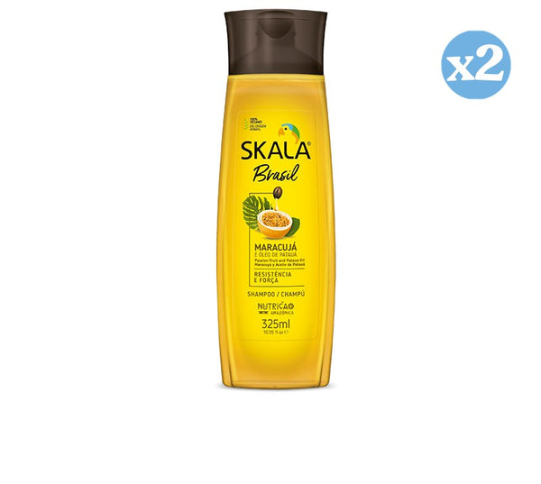 Pack 2x - Shampoo Maracuja und Patauaöl 325ml - Skala - 1