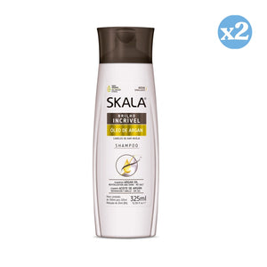 Pack 2x - Shampoo Arganöl 325 ml - Skala - 1