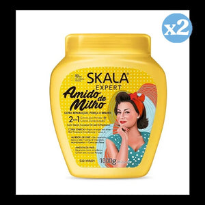 Pack 2x - Amido Conditioner Cream 1000ml - Skala - 1