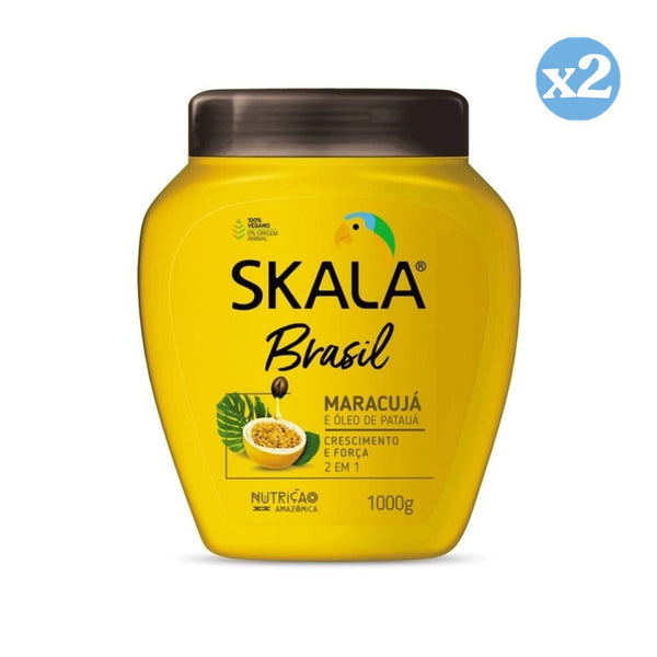 Pack 2x - Passionsfrucht- und Patauöl-Conditioner 1000 ml - Skala - 1