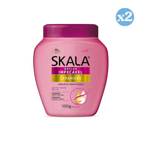 Pack 2x - Conditioner Cream Ceramides 1000 ml - Skala - 1
