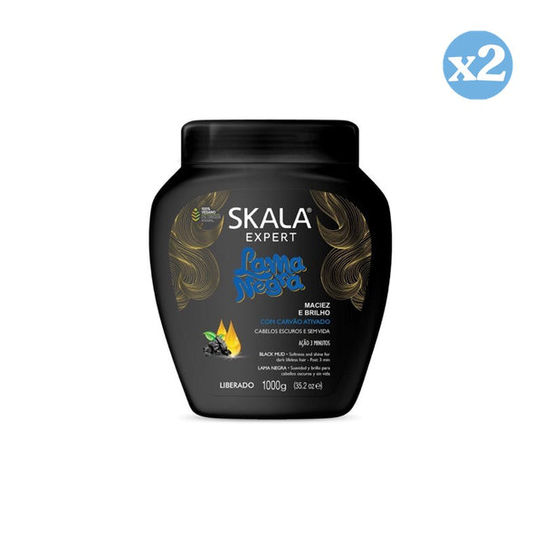 2er Pack - Schwarzer Schlamm Conditioner 1000 ml - Skala - 1